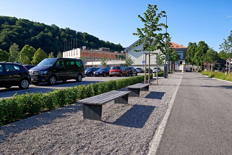 Sanierung Parkplatz Hallenbad