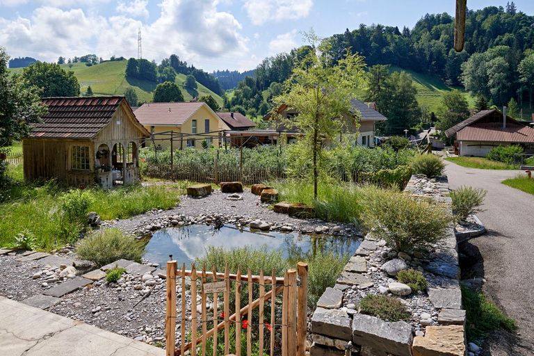 Gartenumänderung Bauernhaus Niederhauser